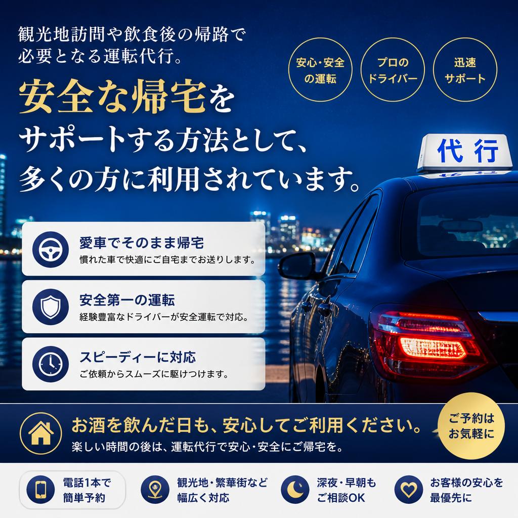 運転代行の必要性